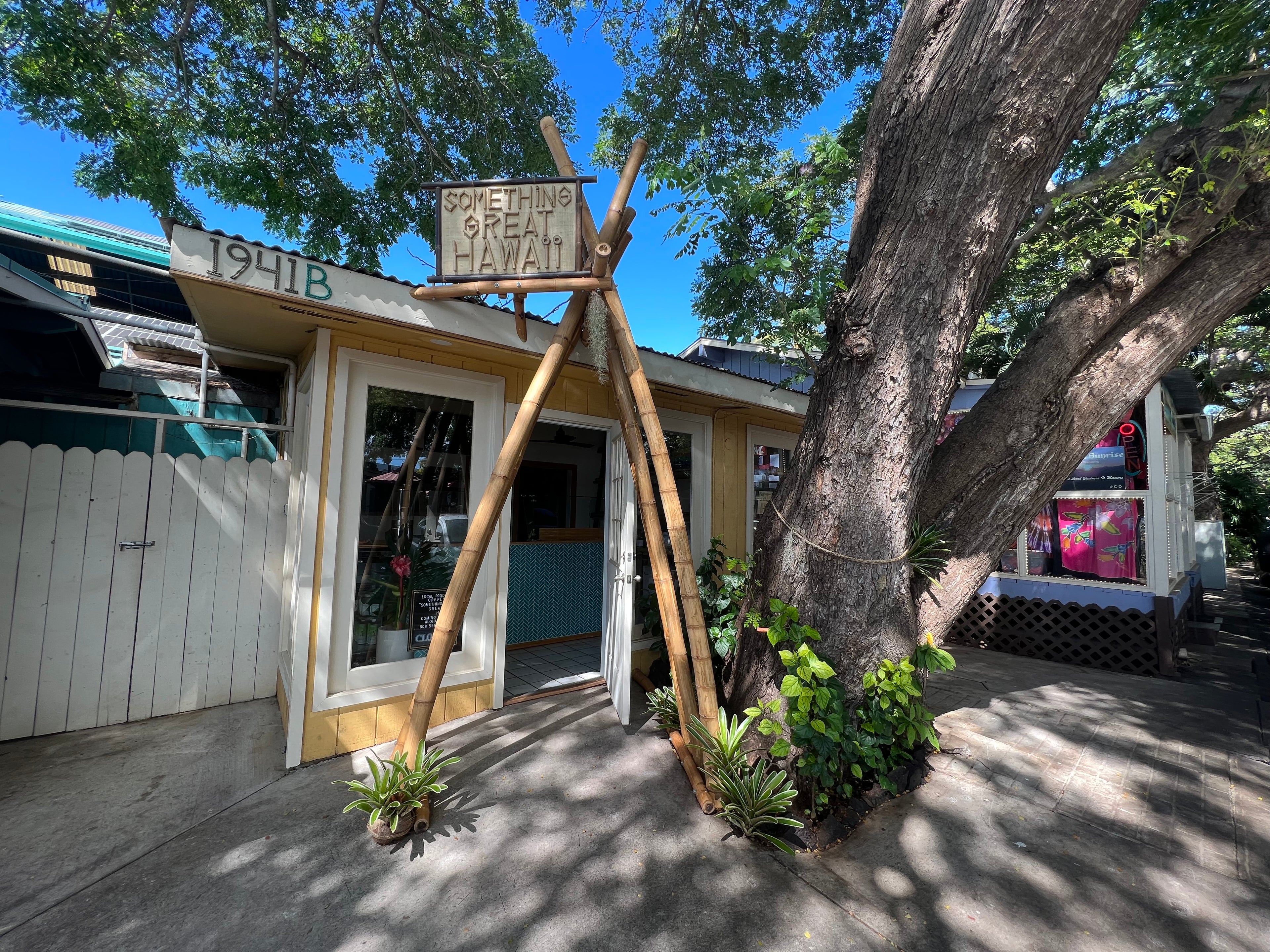 Our shop in Kihei, Maui