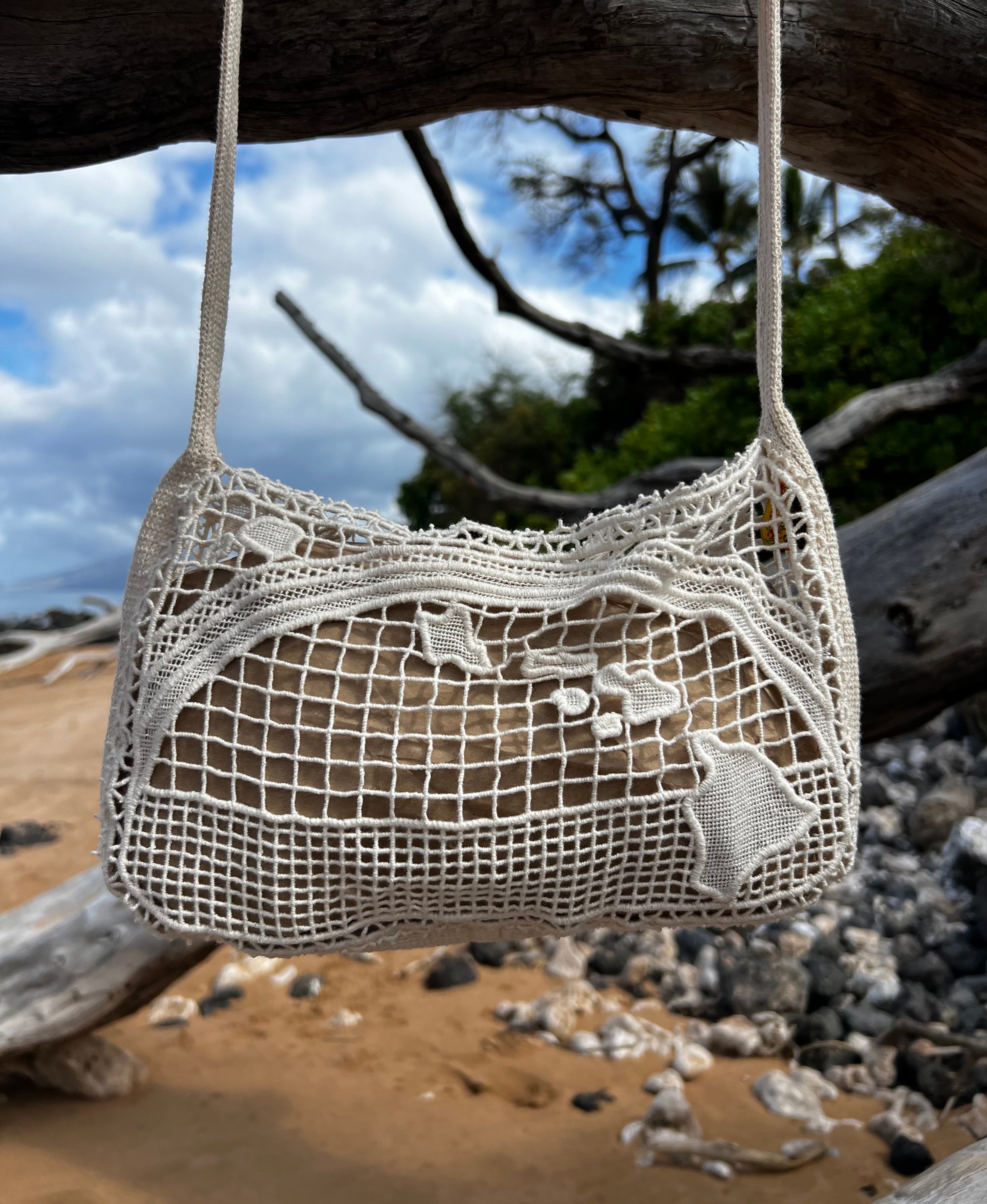 Aloha States Lace Shoulder Pochette – Something Great Hawaiʻi